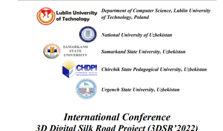 International Conference 3D Digital Silk Road Project